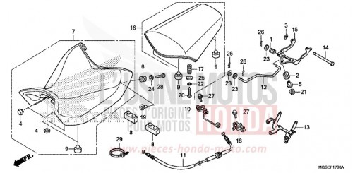 SIEGE NC700SD de 2013